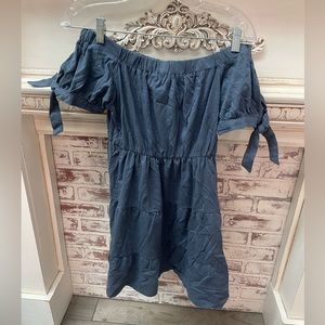 Off the shoulder dress